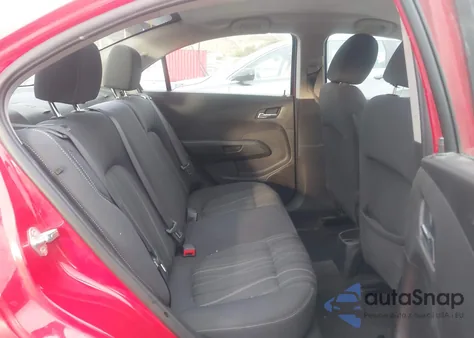 2017 Chevrolet Sonic Lt Auto из США, поврежденный, VIN 1G1JD5SG5H4125654